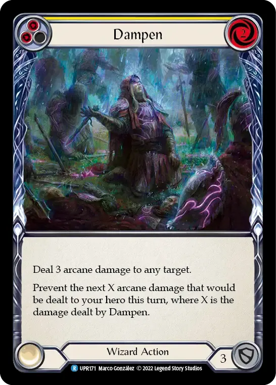 Dampen (Yellow) — Uprising — Flesh and Blood
