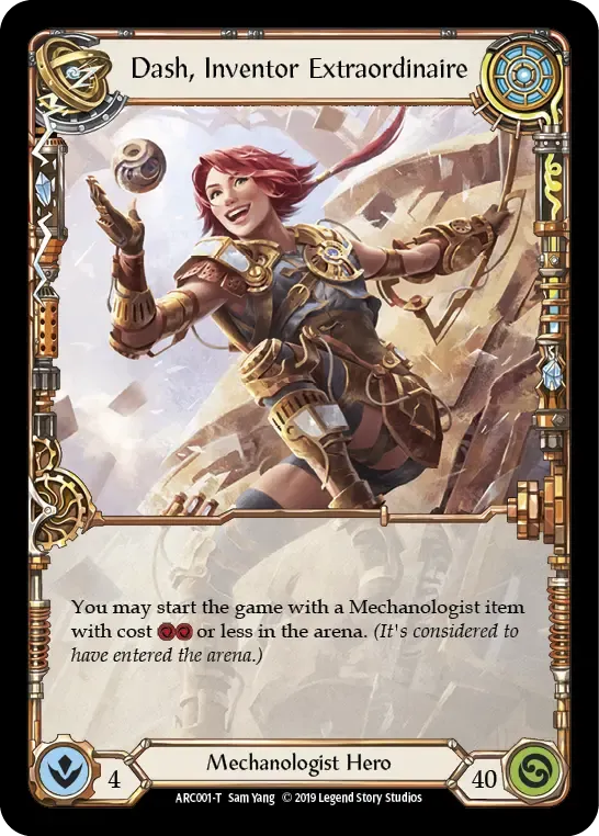 Dash, Inventor Extraordinaire — Arcane Rising — Flesh and Blood