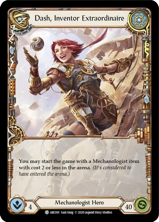 Dash, Inventor Extraordinaire — Arcane Rising - Unlimited — Flesh and Blood