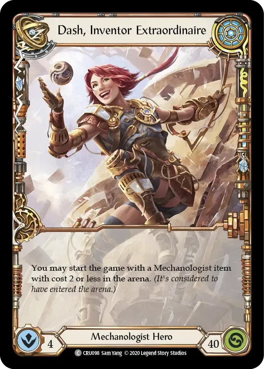 Dash, Inventor Extraordinaire — Crucible of War — Flesh and Blood