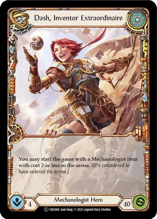 Dash, Inventor Extraordinaire — Crucible of War - Unlimited — Flesh and Blood
