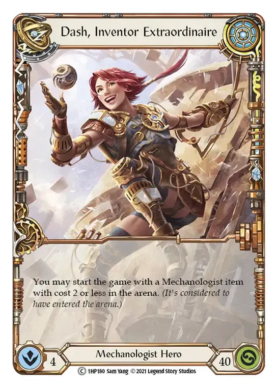 Dash, Inventor Extraordinaire — History Pack 1 — Flesh and Blood
