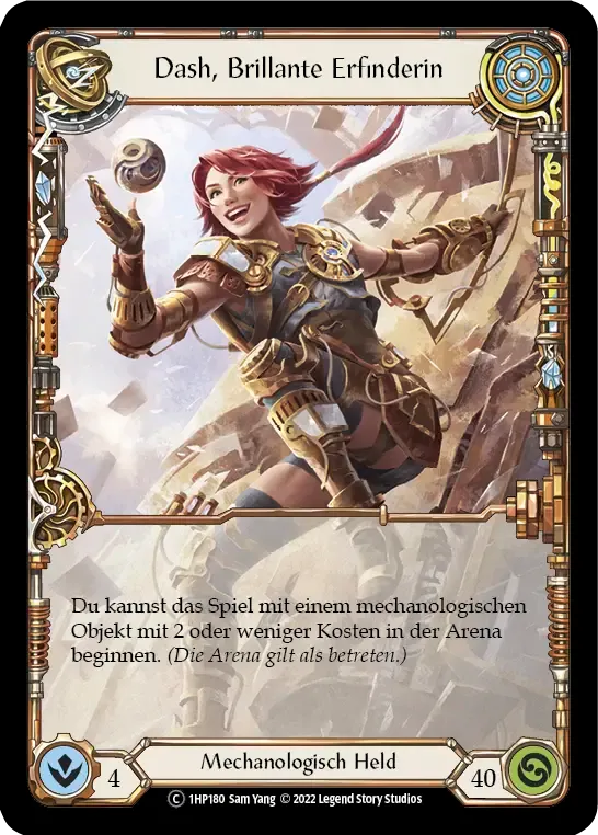Dash, Inventor Extraordinaire — History Pack 1 - Black Label — Flesh and Blood