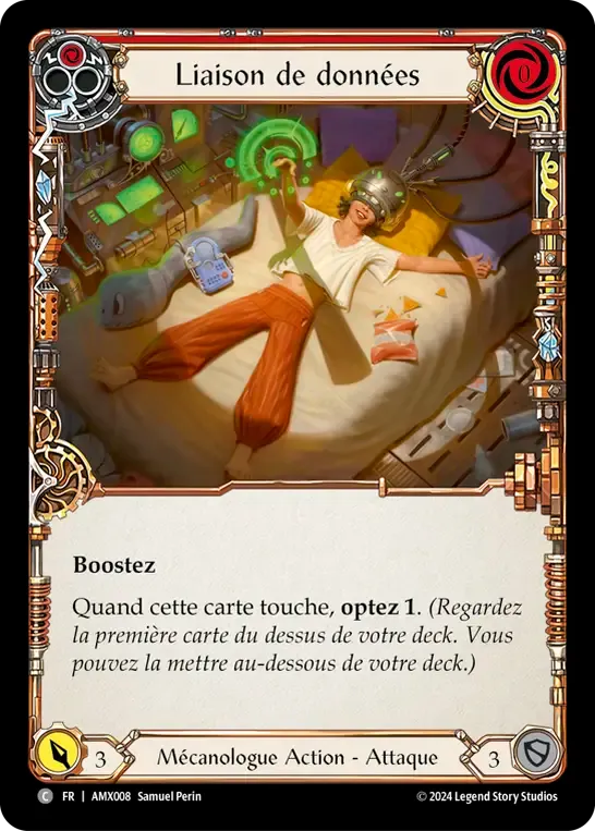 Liaison de données — Armory Deck - Maxx 'The Hype' Nitro — Flesh and Blood