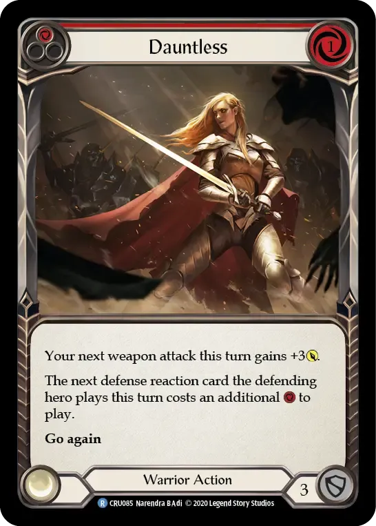 Dauntless (Red) — Crucible of War — Flesh and Blood