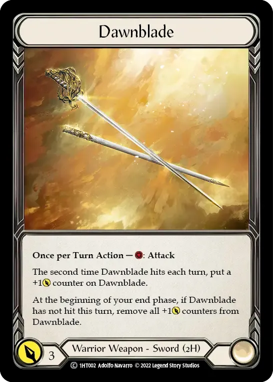 Dawnblade — Dorinthea - Blitz Deck — Flesh and Blood