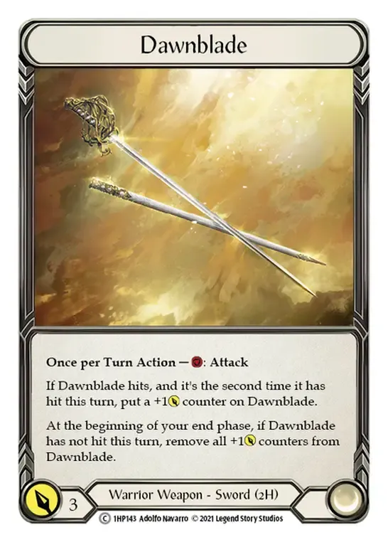 Dawnblade from History Pack 1 - Flesh and Blood