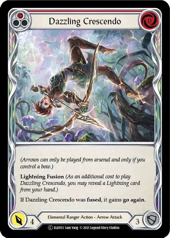 Dazzling Crescendo (Red) — Tales of Aria - Unlimited — Flesh and Blood