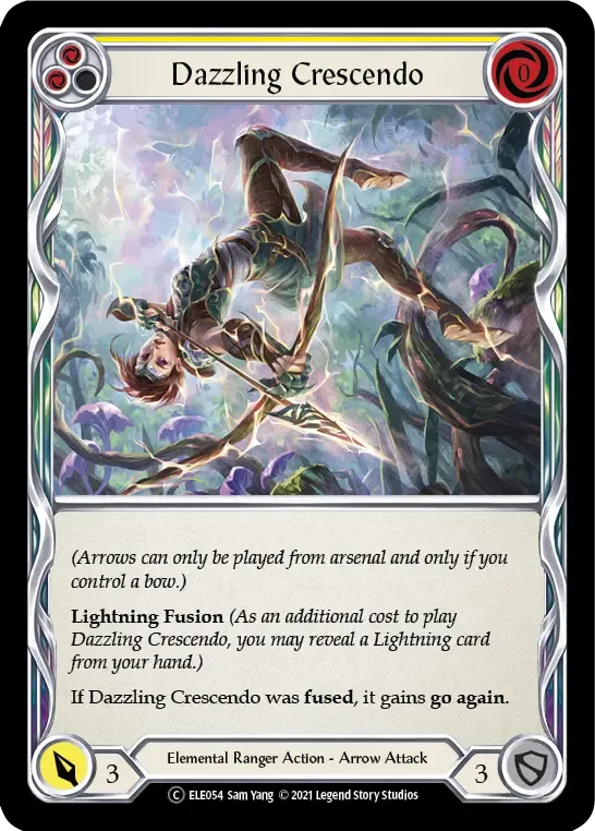 Dazzling Crescendo (Yellow) — Tales of Aria - Unlimited — Flesh and Blood