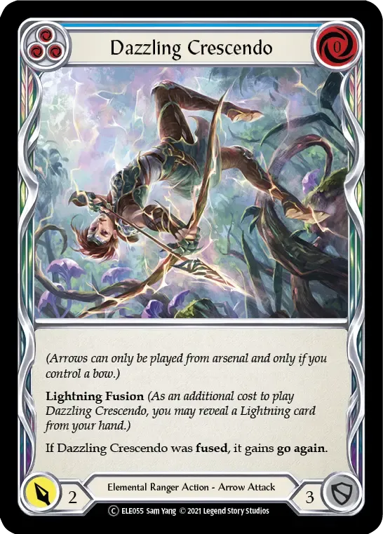 Dazzling Crescendo (Blue) — Tales of Aria - Unlimited — Flesh and Blood