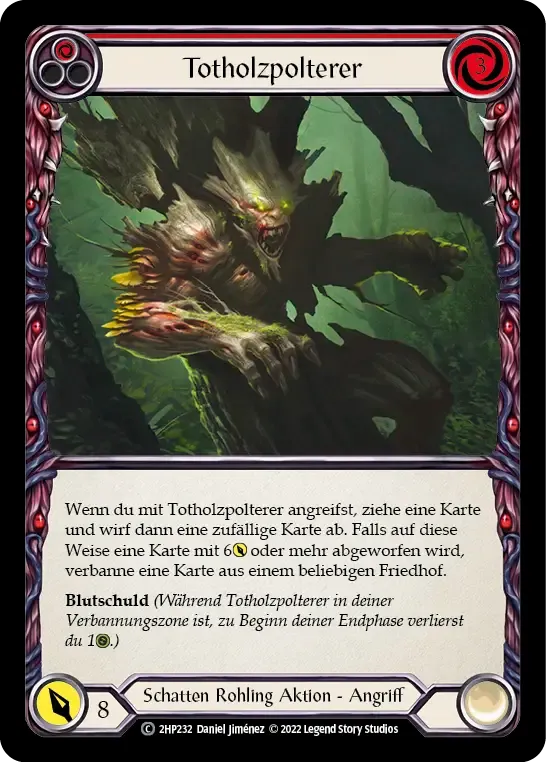 Deadwood Rumbler (Red) — History Pack 2 - Black Label — Flesh and Blood