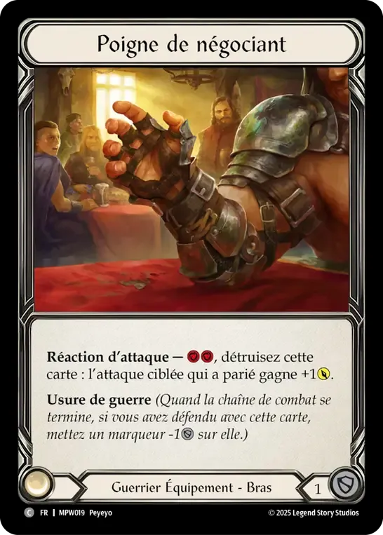 Poigne de négociant — Mastery Pack Warrior — Flesh and Blood