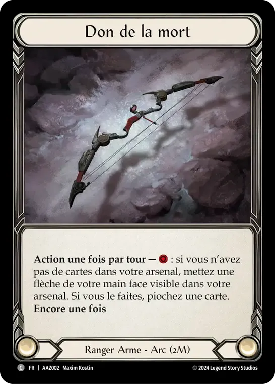 Don de la mort — Armory Deck - Azalea, Ace in the Hole — Flesh and Blood