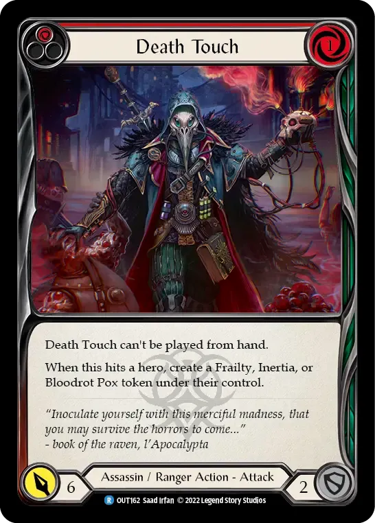 Contact mortel — Outsiders — Flesh and Blood