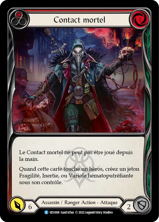 Contact mortel from Uzuri - Blitz Deck - Flesh and Blood
