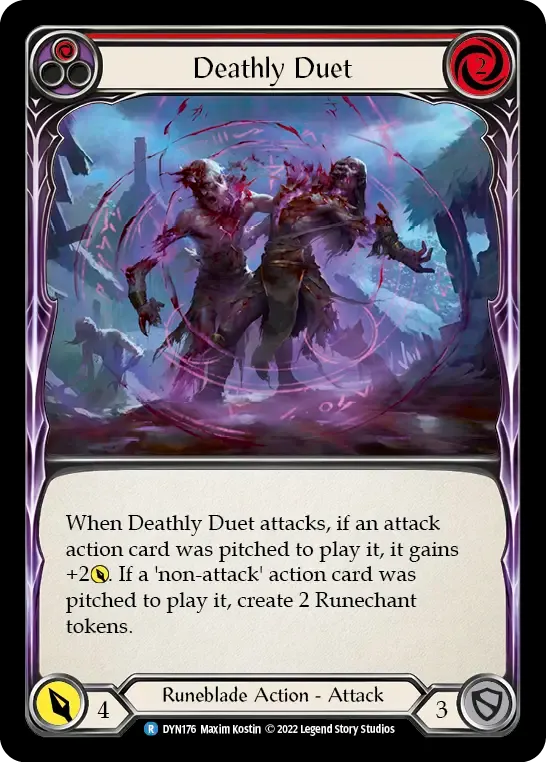 Deathly Duet (Red) from Dynasty - Flesh and Blood
