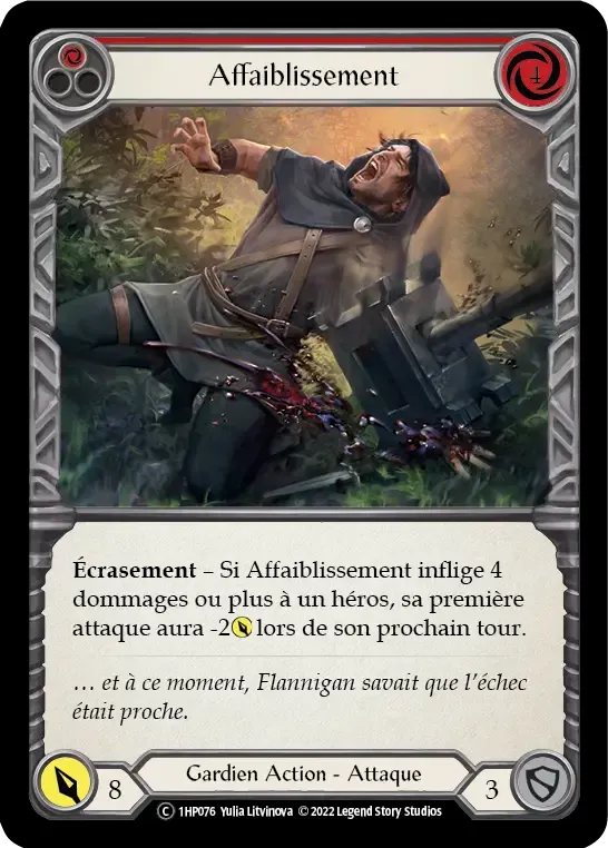 Affaiblissement from History Pack 1 - Black Label - Flesh and Blood