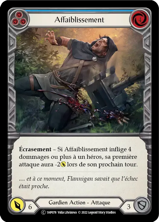 Affaiblissement from History Pack 1 - Black Label - Flesh and Blood