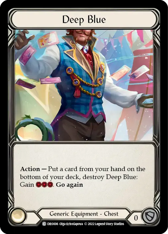 Deep Blue — Dromai - Blitz Deck — Flesh and Blood