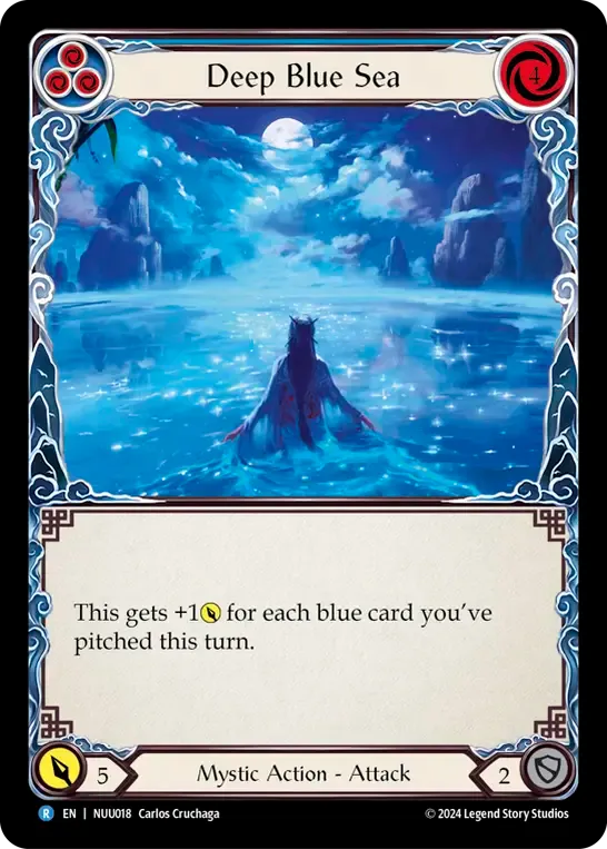 Deep Blue Sea (Blue) — Nuu - Blitz Deck — Flesh and Blood