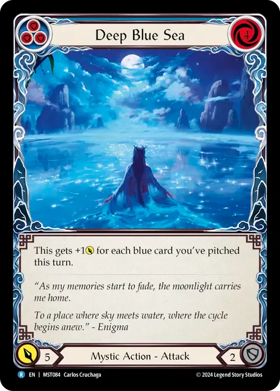 Mer bleu marine — Part the Mistveil — Flesh and Blood