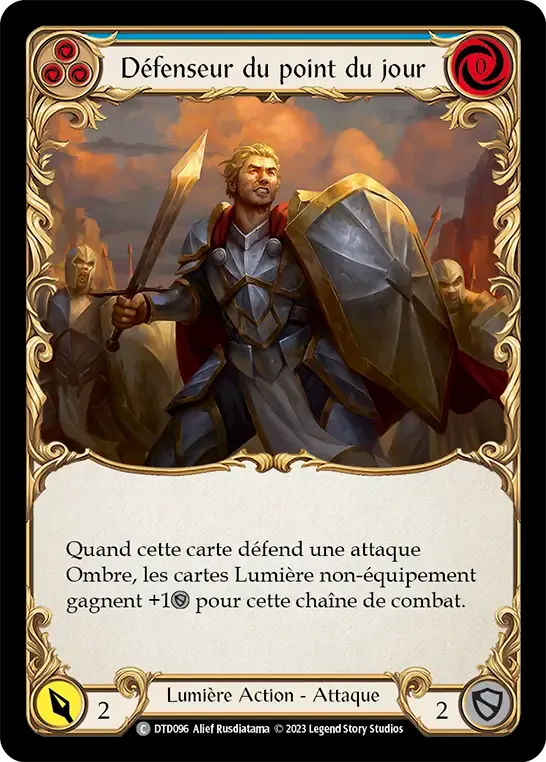 Défenseur du point du jour — Dusk till Dawn — Flesh and Blood