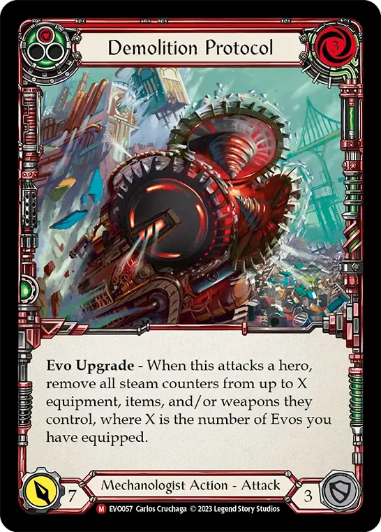 Demolition Protocol — Bright Lights — Flesh and Blood