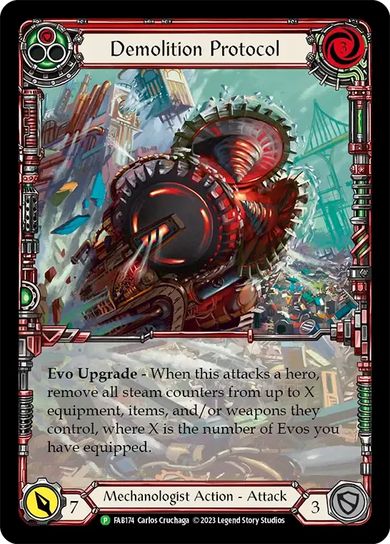 Demolition Protocol — Flesh and Blood: Promo Cards — Flesh and Blood
