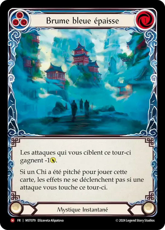 Brume bleue épaisse — Part the Mistveil — Flesh and Blood