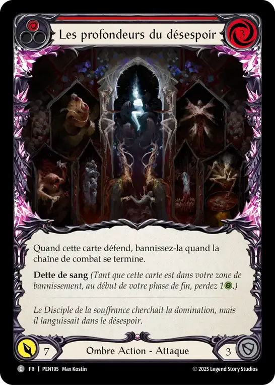 Les profondeurs du désespoir — Compendium of Rathe — Flesh and Blood