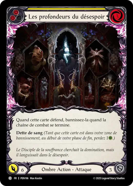 Depths of Despair (Yellow) — Compendium of Rathe — Flesh and Blood