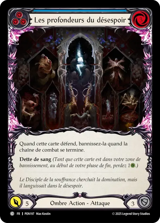 Depths of Despair (Blue) — Compendium of Rathe — Flesh and Blood