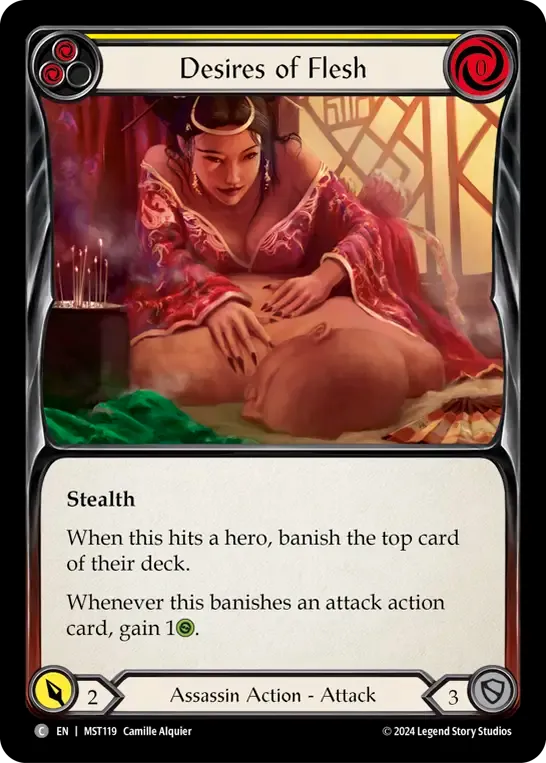 Désirs de chair — Part the Mistveil — Flesh and Blood