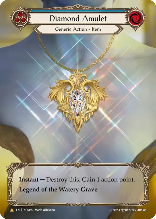Diamond Amulet from High Seas - Treasure Pack - Flesh and Blood