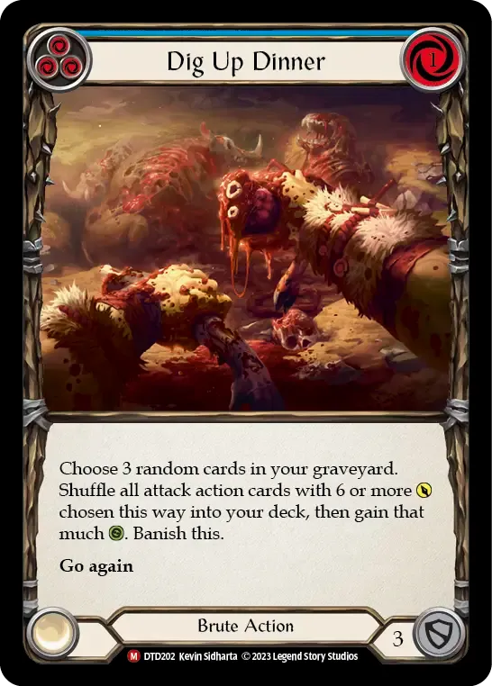 Dig Up Dinner — Dusk till Dawn — Flesh and Blood