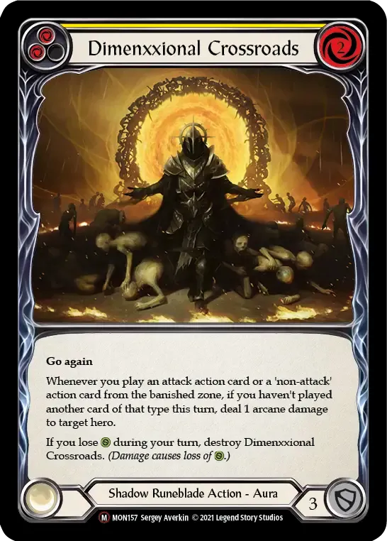 Dimenxxional Crossroads — Monarch - Unlimited — Flesh and Blood