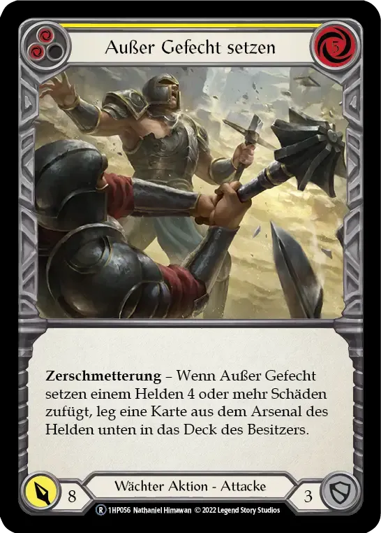 Disable (Yellow) from History Pack 1 - Black Label - Flesh and Blood