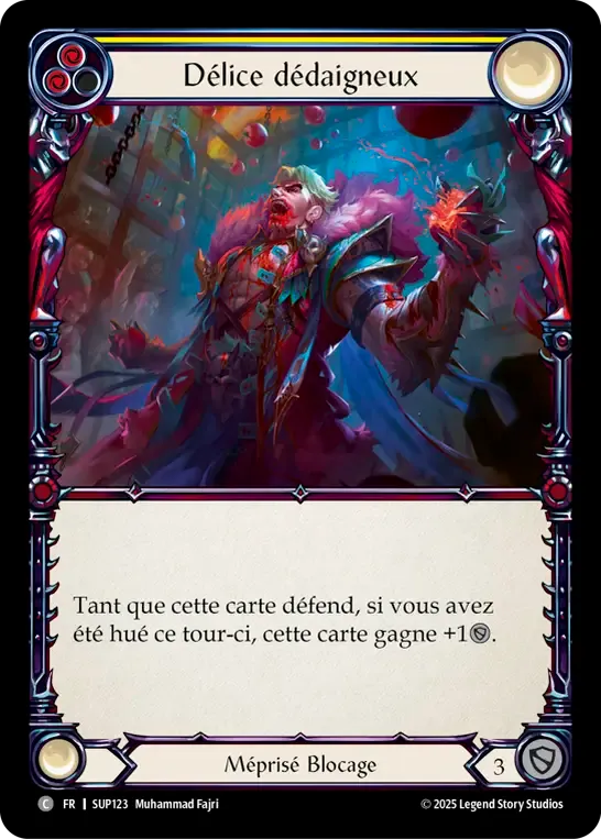 Délice dédaigneux — Super Slam — Flesh and Blood