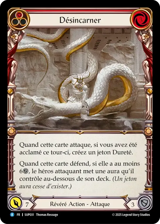 Désincarner — Super Slam — Flesh and Blood