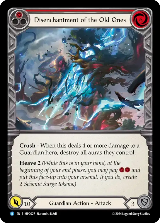 Désenchantement des Anciens — Mastery Pack Guardian — Flesh and Blood
