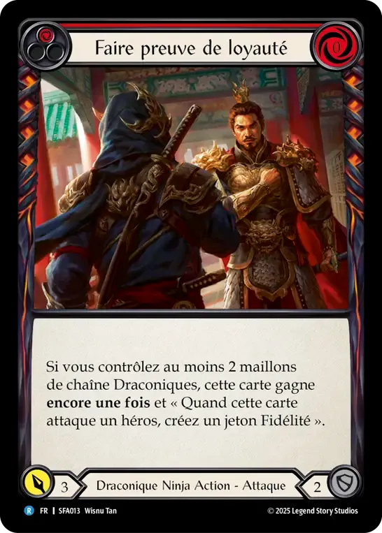 Faire preuve de loyauté from Silver Age Chapter 2 - Fai - Flesh and Blood