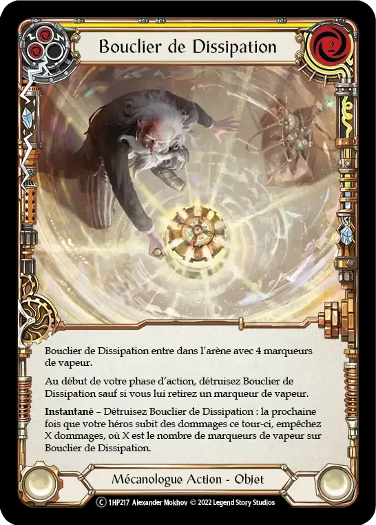 Bouclier de Dissipation from History Pack 1 - Black Label - Flesh and Blood