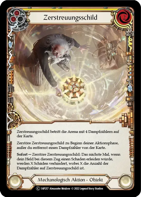Dissipation Shield (Yellow) from History Pack 1 - Black Label - Flesh and Blood