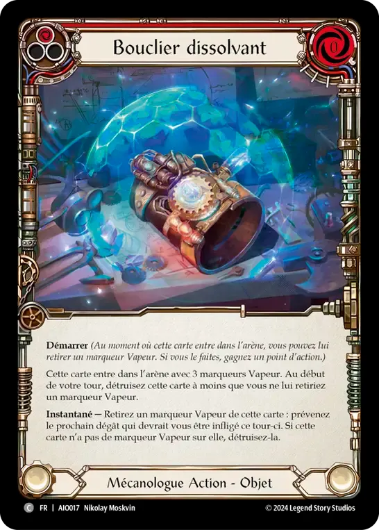 Bouclier dissolvant — Armory Deck - Dash I/O — Flesh and Blood