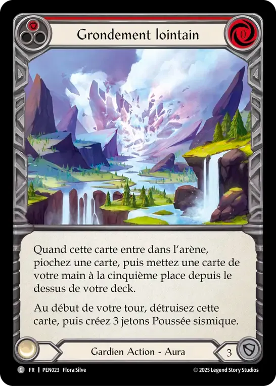 Distant Rumbling (Red) — Compendium of Rathe — Flesh and Blood