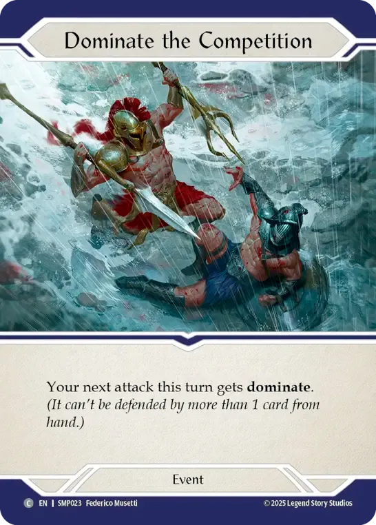 Dominate the Competition from Smash Palace - Flesh and Blood