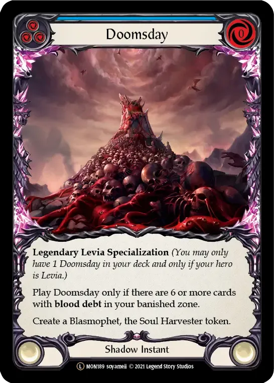 Doomsday — Monarch - Unlimited — Flesh and Blood