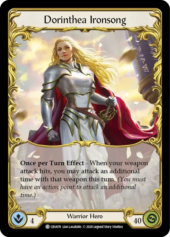 Dorinthea Ironsong — Crucible of War — Flesh and Blood