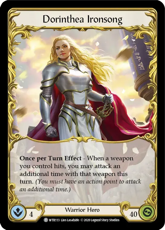 Dorinthea Ironsong — Welcome to Rathe - Unlimited — Flesh and Blood