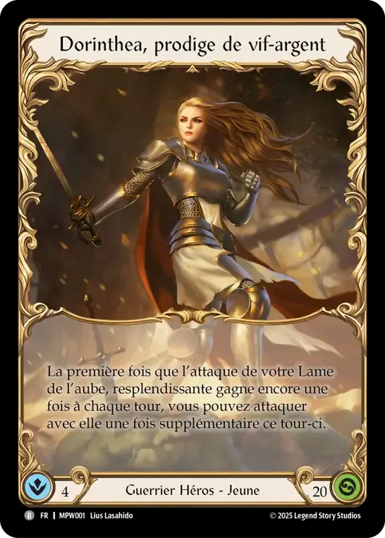 Dorinthea, prodige de vif-argent — Mastery Pack Warrior — Flesh and Blood